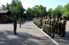 Пријем нове генерације војника на служење војног рока