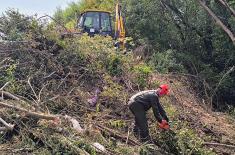 Inžinjerci Vojske Srbije pomažu meštanima prokupačkih sela