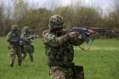 Оспособљавање кандидата из грађанства за подофицире Војске Србије