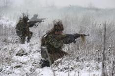 Теренска обука војника на служењу војног рока