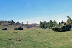 Obuka na modernizovanim borbenim vozilima pešadije