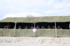 Припадници Копнене војске на обуци за употребу савремених средстава