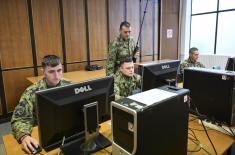 Вежба Мешовите артиљеријске бригаде уз примену рачунарских симулација