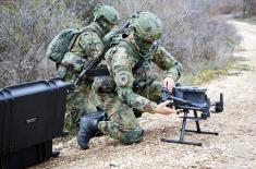 Редовна обука извиђачких органа Копнене војске