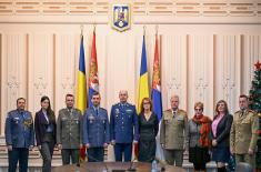 Bilateral defence consultation with Romania