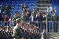 Министар одбране на завршним припремама за војну параду