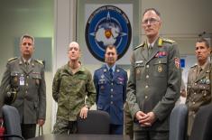 Chief of the General Staff with the Commander of the Allied Joint Force Command Naples