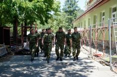 Начелник Генералштаба у обиласку јединица Копнене војске