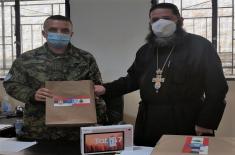 Donation of Serbian Armed Forces to Orthodox School in Lebanon