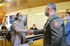 Signing of voluntary military service and Reserve Officers’ Course contracts