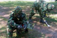 CBRN units undergo training for participation in multinational operations