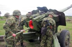 Training of Soldiers Serving Military Service in Mixed Artillery Brigade