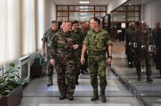 Visit from Commander of European Union Force in BiH