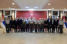 Visit by students of Advanced Security and Defence Studies