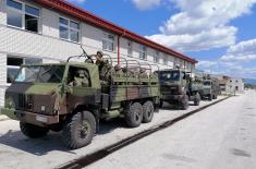 Tactical exercise conducted by Training Command force protection platoon