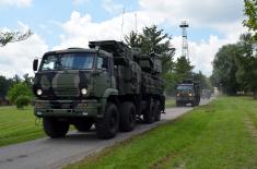 Training with Pantsir S1 Artillery Missile System