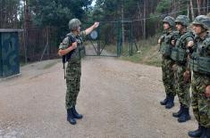 Обилазак снага Војске Србије у Копненој зони безбедности