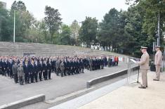 Beginning of new academic year in secondary military schools