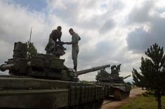 Tactical Drill for Army Tankmen