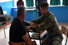 Activity “Military Doctor in the Village” in Municipalities Preševo and Bačka Palanka