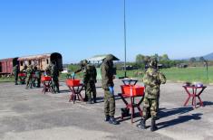 Members of Spanish Armed Forces train at CBRN Centre