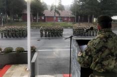 Official Beginning of Training for Soldiers Doing Voluntary Military Service