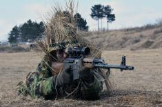 Soldiers undergo sniper training