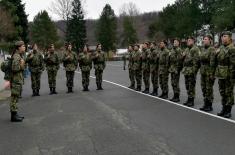 Training begins for new class of soldiers doing military service