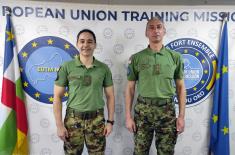 Нови тим Војске Србије у мисији ЕУ у Централноафричкој Републици