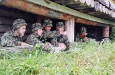 Reserve soldiers undergo training in SAF units