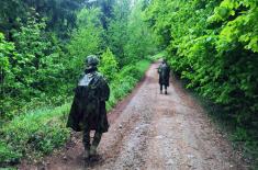 Обука мартовске генерације војника у теренским условима 
