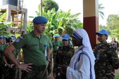 SAF contingent provides humanitarian aid in Central African Republic