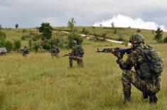 Regular Training in Serbian Armed Forces Infantry Units