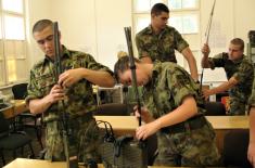 Telecom soldiers’ training