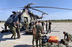 Second part of SAF contingent deployed to Slovenia