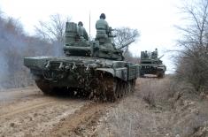 Mixed Artillery Brigade; T-72M Tank Battalion; Armoured Reconnaissance Battalion