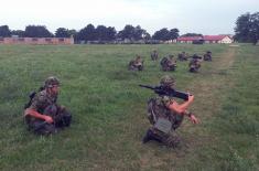Soldiers performing military service undergo skills assessment