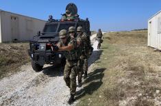 Обука јединице војне полиције за учешће у мировним операцијама