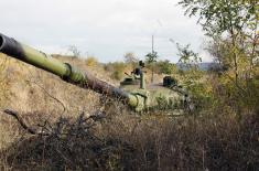 Tank crews training