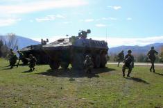 Training on Armoured Fighting Vehicles “Lazar 3”