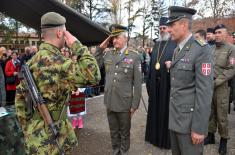 Candidates for Special Units Take Oath