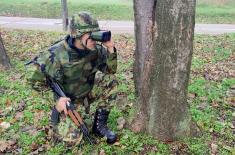 Обука војника за дужности извиђача и војних полицајаца