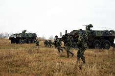 Training in SAF infantry units