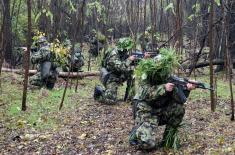 Soldiers undergo basic training