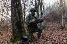 Tactical training in Army reconnaissance units