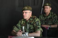 Visit to 2nd Missile Battalion of 250th Air Defence Missile Brigade