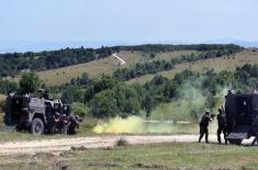 Obuka za upotrebu borbenih vozila u mirovnim operacijama