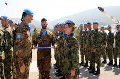 Redovna zamena jedinica Vojske Srbije u mirovnoj operaciji u Libanu