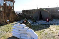 Провера обучености јединица за заштиту мировних снага