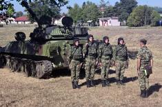 Обука кандидата из грађанства за подофицире Војске Србије